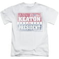 thumbnail image 1 of Trevco Family Ties-Alex For President - Short Sleeve Juvenile 18-1 Tee - White- Medium 5-6, 1 of 1