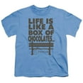 thumbnail image 1 of Trevco Forrest Gump-Life Short Sleeve Youth 18-1 Tee- Carolina Blue - Small, 1 of 1