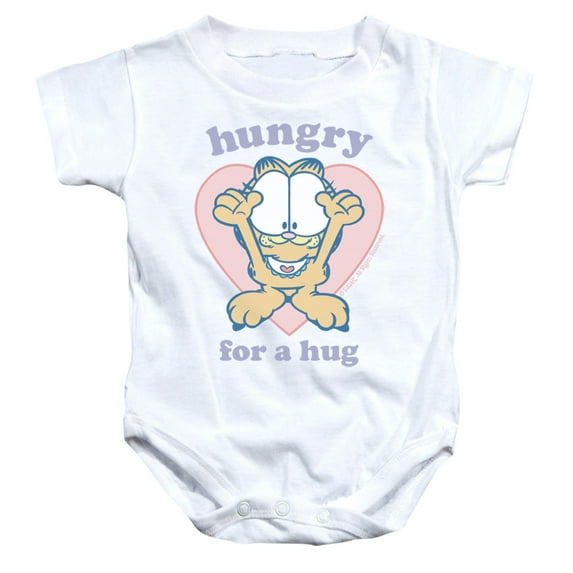 Garfield Baby Boys' Hungry For A Hug Bodysuit 12 - 18 Months White