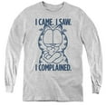 thumbnail image 1 of Trevco  GAR575-YL-1 Garfield & I Complained Youth Long Sleeve T-Shirt   Athletic Heather - Small, 1 of 1