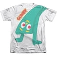 thumbnail image 1 of Trevco GMB125-ATPC-1 Gumby & Bend Backwards Adult Regular Fit Short Sleeve T-Shirt, White - Small, 1 of 1