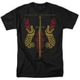 thumbnail image 1 of Trevco GOT279-AT-3 House of the Dragon & Sword & Dragon Heads Short Sleeve Adult 18-1 T-Shirt, Black - Large, 1 of 1