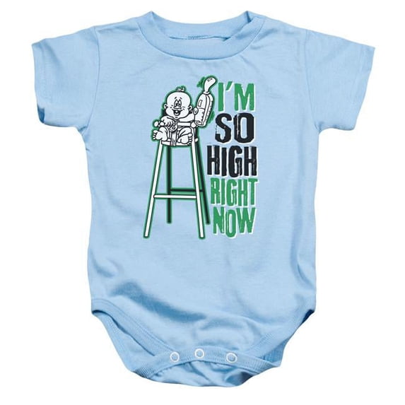 Trevco GSA1099C-SS-3 High Chair-Infant Snapsuit, Light Blue - Large - 18 Months