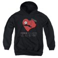 thumbnail image 1 of Trevco  GSA1234-YFTH-3 Popping The Question-Youth Pull-Over Hoodie, Black - Large, 1 of 1