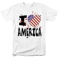 thumbnail image 1 of I Heart America Mens Short Sleeve Shirt, 1 of 1