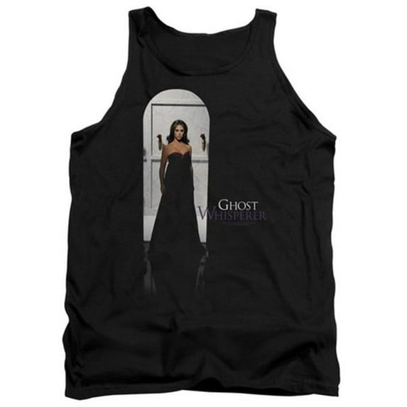 Trevco Ghost Whisperer-Doorway - Adult Tank Top - Black- Small