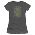 thumbnail image 1 of Green Lantern DC Comics Beware My Power! Distressed Ring Logo Jrs Sheer T-Shirt, 1 of 1