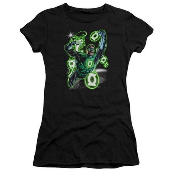 Green Lantern DC Comics Earth Sector Juniors Sheer T-Shirt Tee
