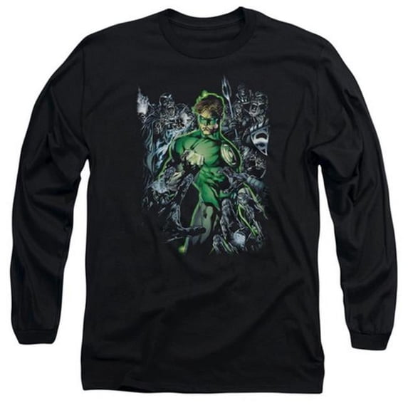 Green Lantern DC Comics Surrounded By Death Adult Long Sleeve T-Shirt Tee