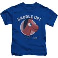 thumbnail image 1 of Trevco Gumby-Saddle Up Short Sleeve Juvenile 18-1 Tee- Royal - Medium 5-6, 1 of 1