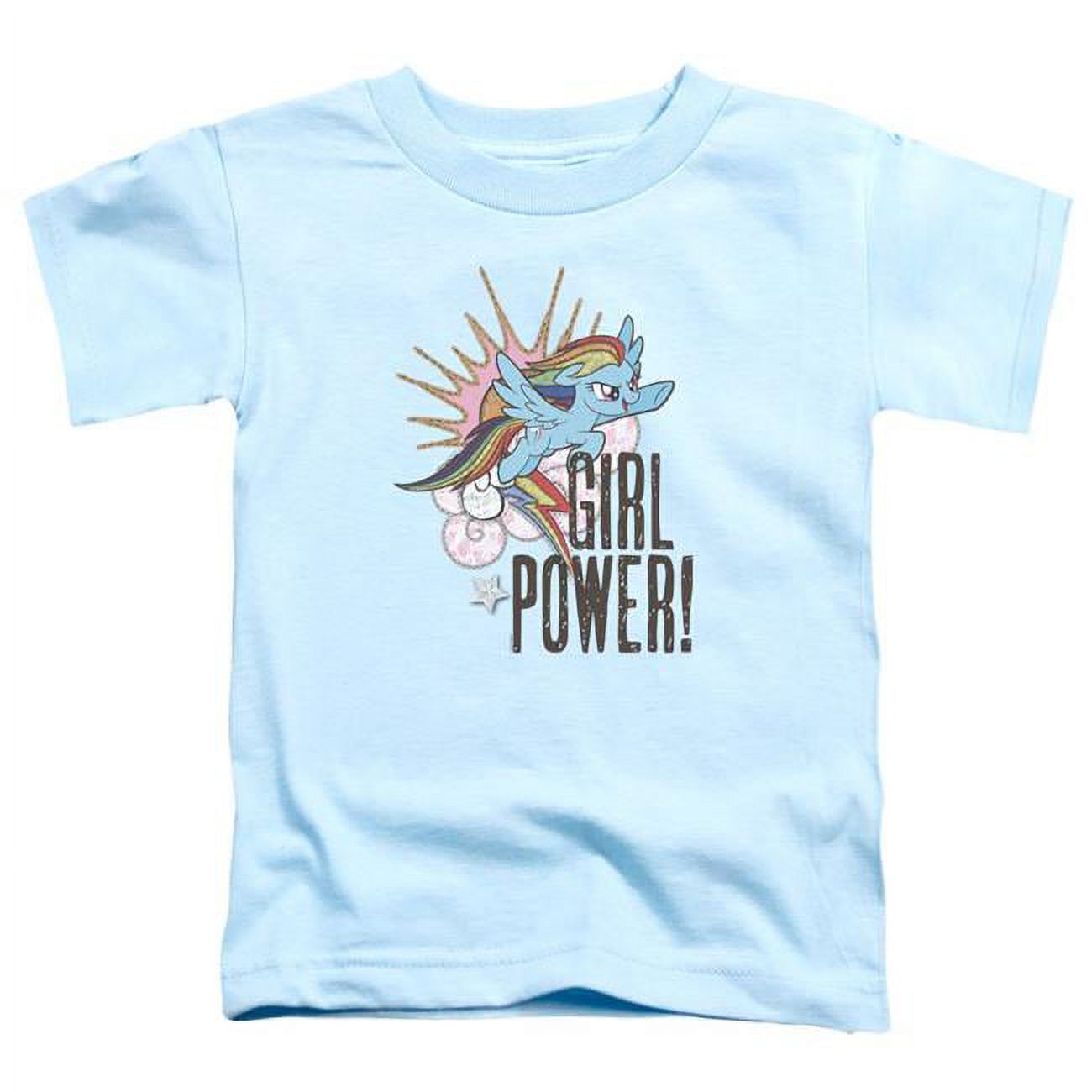 Trevco HBRO156-TT-2 My Little Pony TV & Girl Power-Short Sleeve Toddler ...