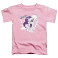 thumbnail image 1 of Trevco  HBRO186-TT-3 My Little Pony TV & Rarity-Short Sleeve Toddler Tee, Pink - Large 4T, 1 of 1