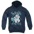 thumbnail image 1 of Trevco  HBRO208-YFTH-2 My Little Pony Retro & Sparkle All the Way-Youth Pull-Over Hoodie, Navy - Medium, 1 of 1