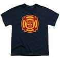 thumbnail image 1 of Trevco  HBRO245-YT-1 Transformers & Rescue Bots Logo-Short Sleeve Youth 18-1 T-Shirt, Navy - Small, 1 of 1
