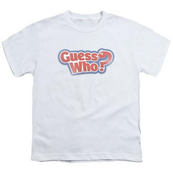 Trevco HBRO302-YT-1 Stretch Armstrong Badge Youth 18 by 1 Long Sleeve T-Shirt - White, Small