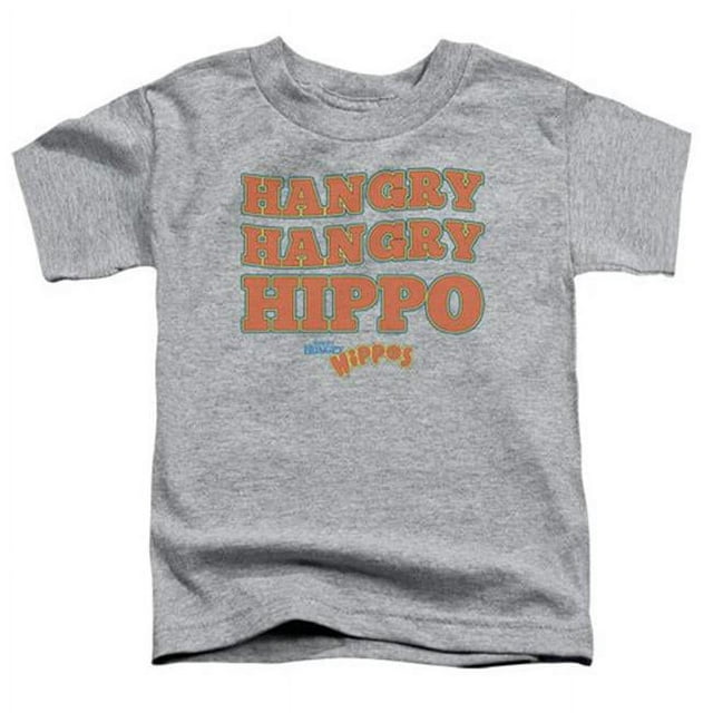 Trevco  HBRO320-TT-1 Stretch Armstrong Badge Toddler Short Sleeve T-Shirt - Athletic Heather, Small 2T