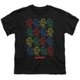 thumbnail image 1 of Trevco  HBRO321-YT-3 Stretch Armstrong Badge Youth 18 by 1 Long Sleeve T-Shirt - Black, Large, 1 of 1