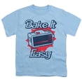 thumbnail image 1 of Trevco  HBRO435C-YT-3 Easy Bake Oven & Bake It Easy-Short Sleeve 18-1 Youth T-Shirt, Light Blue - Large, 1 of 1