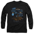thumbnail image 1 of Trevco  HBRO457-AL-2 Nerf & Deconstructed Nerf Gun-Long Sleeve 18-1 Adult T-Shirt, Black - Medium, 1 of 1