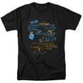 thumbnail image 1 of Trevco  HBRO457-AT-5 Nerf & Deconstructed Nerf Gun-Short Sleeve 18-1 Adult T-Shirt, Black - 2X, 1 of 1