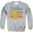thumbnail image 1 of Trevco  HBRO463-AS-3 Tonka & Since 47-Adult Crewneck Sweatshirt, Athletic Heather - Large, 1 of 1