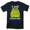 thumbnail image 1 of Trevco  HBRO465-AT-6 Hungry Hungry Hippos & I Am Starving-Short Sleeve 18-1 Adult T-Shirt, Navy - 3X, 1 of 1