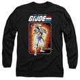 thumbnail image 1 of Trevco HBRO912-AL-3 G.I. Joe & Storm Shadow Card-Long Sleeve Adult 18-1 T-Shirt, Black - Large, 1 of 1