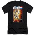 thumbnail image 1 of Trevco HBRO915-PSF-1 G.I. Joe & Scarlett Card-HBO Short Sleeve Adult 30-1 T-Shirt, Black - Small, 1 of 1