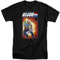 thumbnail image 1 of Trevco HBRO920-ATT-6 G.I. Joe & Shipwreck Card Short Sleeve Adult Tall 18-1 T-Shirt, Black - 3X, 1 of 1