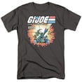 thumbnail image 1 of Trevco HBRO927-AT-3 G.I. Joe & Real American Hero Short Sleeve Adult 18-1 T-Shirt, Charcoal - Large, 1 of 1