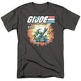 thumbnail image 1 of Trevco HBRO927-AT-5 G.I. Joe & Real American Hero Short Sleeve Adult 18-1 T-Shirt, Charcoal - 2X, 1 of 1