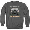 thumbnail image 1 of Trevco HMR108-AS-2 Hummer Like Nothing Else Crewneck Sweatshirt for Adult, Charcoal - Medium, 1 of 2
