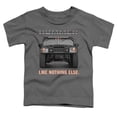 thumbnail image 1 of Trevco HMR108-TT-1 Hummer Like Nothing Else Short Sleeve Toddler T-Shirt, Charcoal - Small 2T, 1 of 2