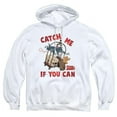 thumbnail image 1 of Trevco HNB317-AFTH-4 Tom & Jerry Movie & Catch Me If You Can-Adult Pull-Over Hoodie, White - Extra Large, 1 of 1