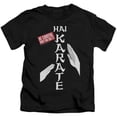thumbnail image 1 of Trevco Hai Karate-Be Careful Short Sleeve Juvenile 18-1 Tee- Black - Small 4, 1 of 1