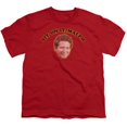 thumbnail image 1 of Trevco Happy Days-Sit On It Malph - Short Sleeve Youth 18-1 Tee - Red- Large, 1 of 1
