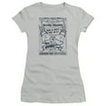 thumbnail image 1 of Trevco  Harry Potter & Skiving Snackbox Short Sleeve Junior Sheer T-Shirt, Silver - Extra Large, 1 of 2