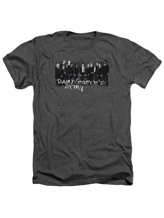 HP5004-HA-5 Harry Potter & The Order of Phoenix-DA Squad-Adult Heather T-Shirt, Charcoal - 2X