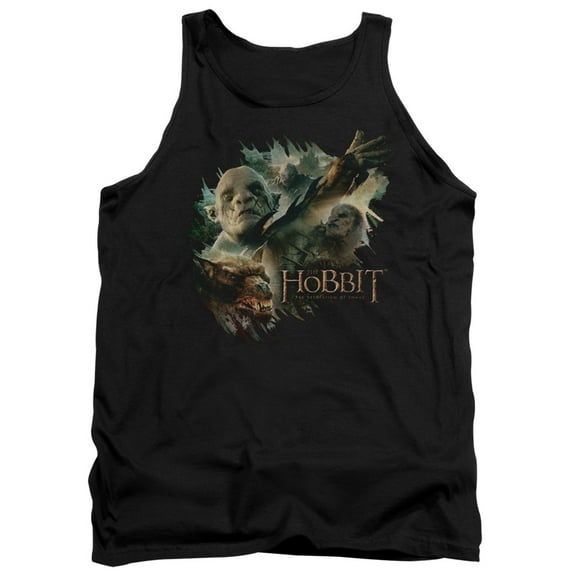 Trevco Hobbit-Baddies Adult Tank Top- Black - Small
