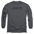 thumbnail image 1 of Trevco Hobbit-Ornate Logo Long Sleeve Adult 18-1 Tee- Charcoal - 2X, 1 of 1