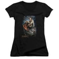 thumbnail image 1 of Trevco Hobbit-Thranduils Realm Junior V-Neck Tee- Black - Large, 1 of 1
