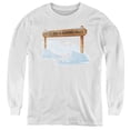 thumbnail image 1 of Trevco   Its a Wonderful Life & Bedford Falls Youth Long Sleeve Tee Shirt - White, Small, 1 of 1
