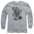 thumbnail image 1 of Trevco Jla-Archers Arrows Long Sleeve Adult 18-1 Tee- Athletic Heather - Medium, 1 of 1