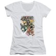 thumbnail image 1 of Trevco Jla-Brightest Day No. 0 Junior V-Neck Tee - White - Small, 1 of 1