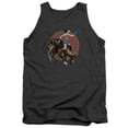 thumbnail image 1 of Trevco Jla-Bull Rider Adult Tank Top- Charcoal - Small, 1 of 1