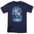 thumbnail image 1 of Trevco Jla-Burst Short Sleeve Adult 18-1 Tee- Navy - 5X, 1 of 1