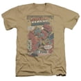thumbnail image 1 of Trevco Jla-Cube Creature Adult Heather Tee- Sand - Small, 1 of 1
