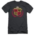 thumbnail image 1 of Trevco Jla-Defenders Short Sleeve Adult 30-1 Tee- Charcoal - Medium, 1 of 2
