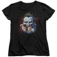 thumbnail image 1 of Trevco Jla-Doll Heads Short Sleeve Womens Tee- Black - Large, 1 of 1
