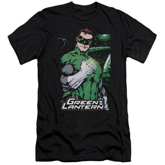 Trevco Jla-Fist Flare Short Sleeve Adult 30-1 Tee- Black - Large